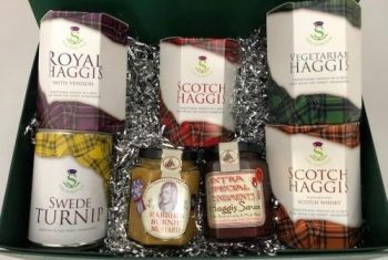 Scottish Haggis Pack Of 3: Traditional With Venison, Neeps & Tatties Haggis Mix And Scotch Whisky Flavour Haggis In A Can - Canned Haggis Food Scottish Gifts Scotland's National Dish