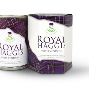 scotch royal haggis with venison